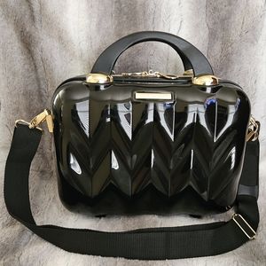 Marcy McKenna travel makeup case bag